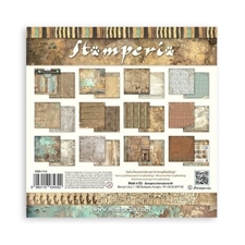 Stamperia Paper Pack 12x12" - MAXI Backgrounds / Land of Pharaohs